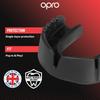 OPRO Sports No Boiling Made In the UK Snap-Fit Mouthguard, Needed, [Official Store] (Adult, White)