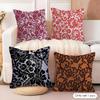Lace Flower Cushion Cover Soft Plush Fabric DoubleSided Printed Cushion Covers for All Seasons Modern Home Decor