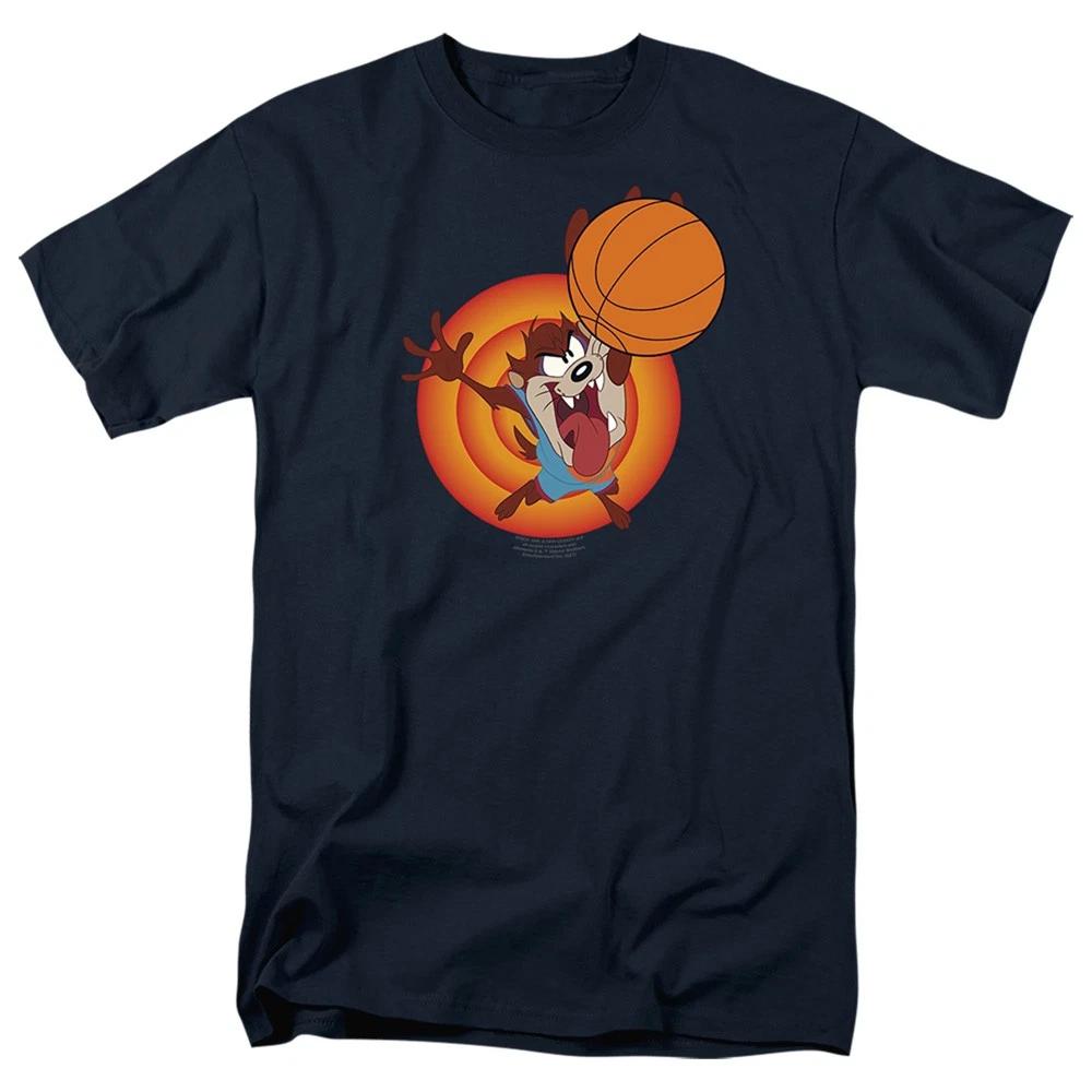 Space Jam - Taz Slam - Unisex Short Sleeve Children s T-shirt - Blue 120