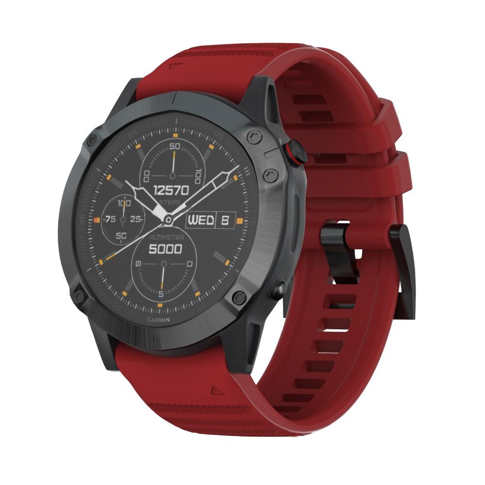 22mm 26mm Uhrenarmband für Garmin Fenix 7X 6X 7 6 Pro 5X 5 3 3HR Forerunne 945 935 Smart-Armband Schnellverschluss Silikon