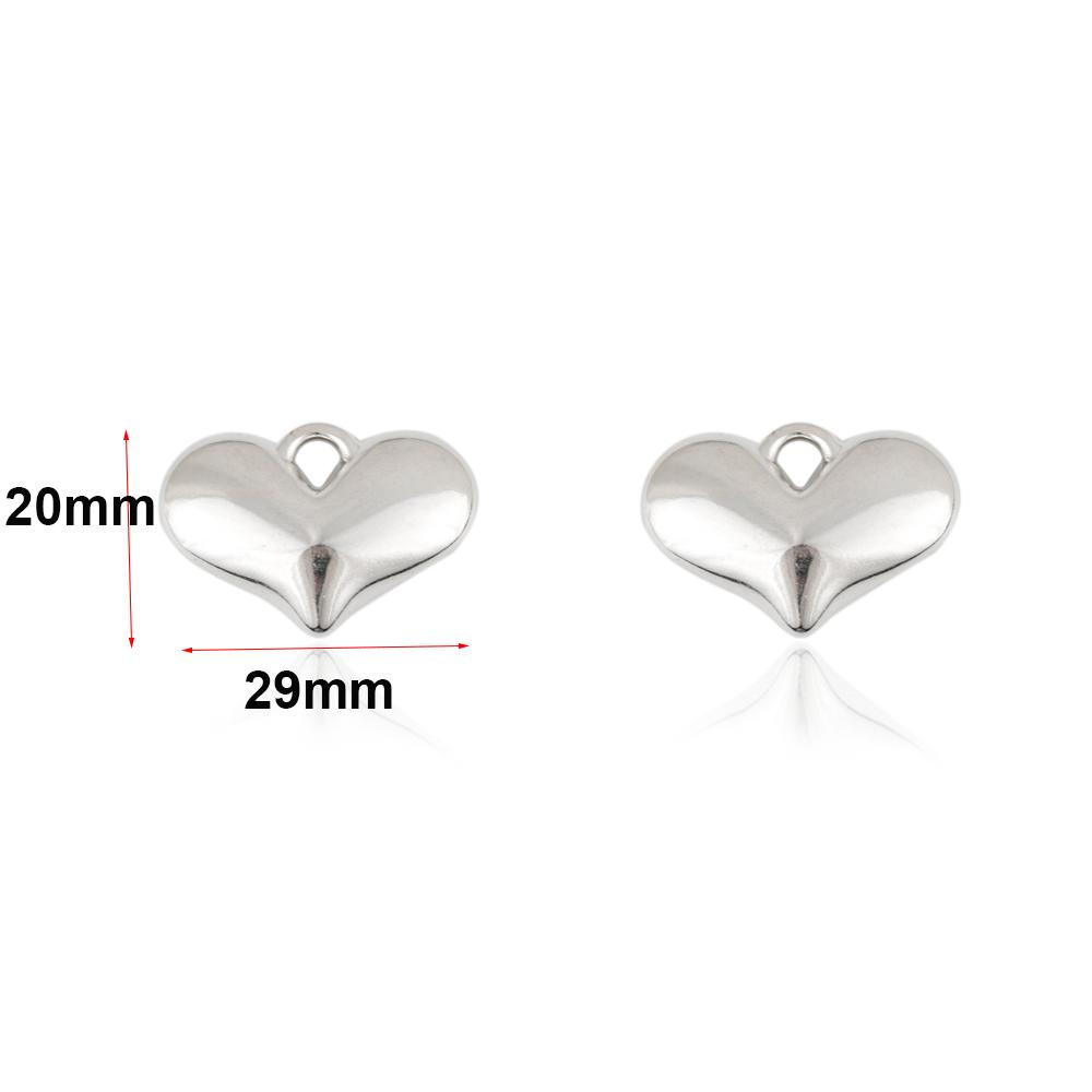20pcs Heart Cute CCB Loose Beads For Necklace Pendant Heart Star Charms For Jewelry Making Supplies DIY Necklace Spacer Beads