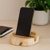 Wood Phone Holder, Gamal Whitewash