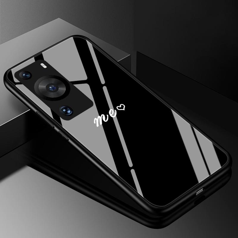 For Huawei P60 Pro Case Cover for Huawei P60 Pro Fundas Tempered Glass Case Hard Shockproof Coque Bumper For Huawei P60Pro Case