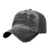 Casual Hip Hop Baseball Cap Washed Cotton Breathable Snapback Hat Outdoor Vintage Dad Hat For Men Women