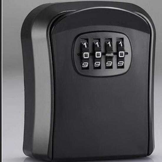 Punch-Free Cat's Eye Door Lock & Password Key Box for Temporary Storage