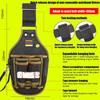 Waist Tool Bag Tool Belt Hip Pouch For Carpenter Utility Hardware Bags Hiking Waist Packs Quick-Release For HVAC Tech