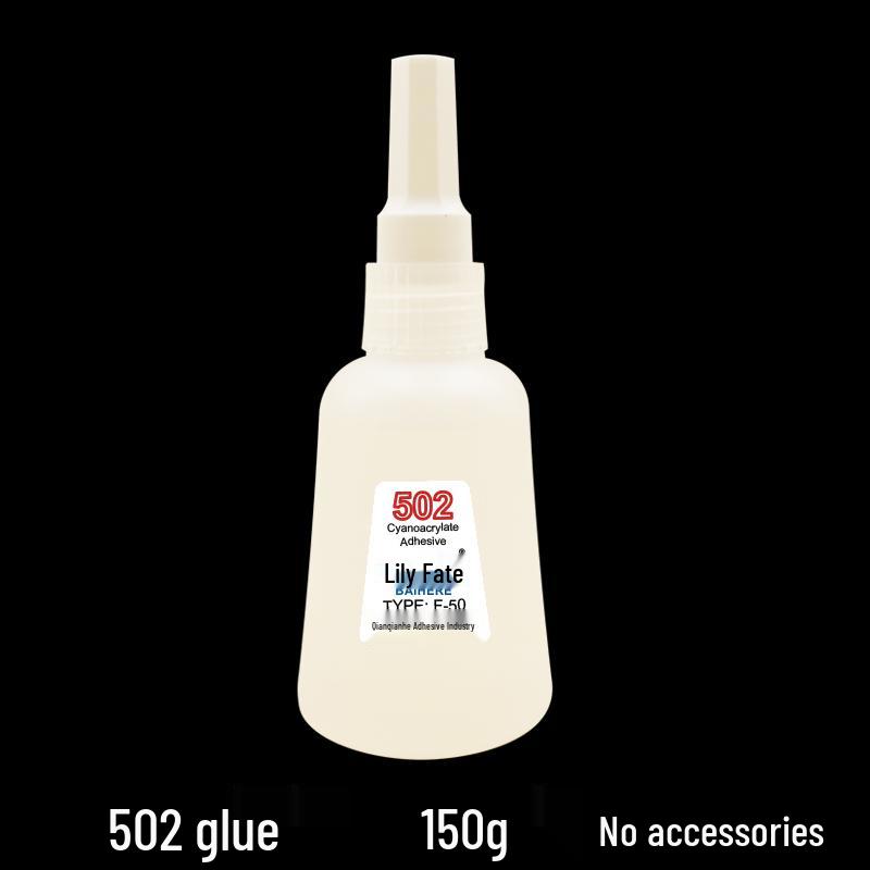Quick-Drying 502 Repair Glue - Large Bottle, 3-Second Instant Bond