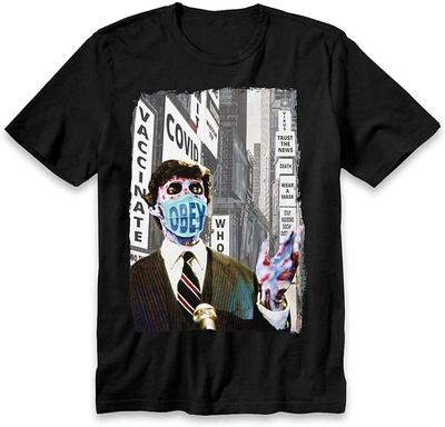 Żyją zgodnie z zasadami Koszulka unisex w stylu vintage, zabawna czarna koszulka