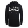 Cavalli Class Mens Reversed Logo Hoodie