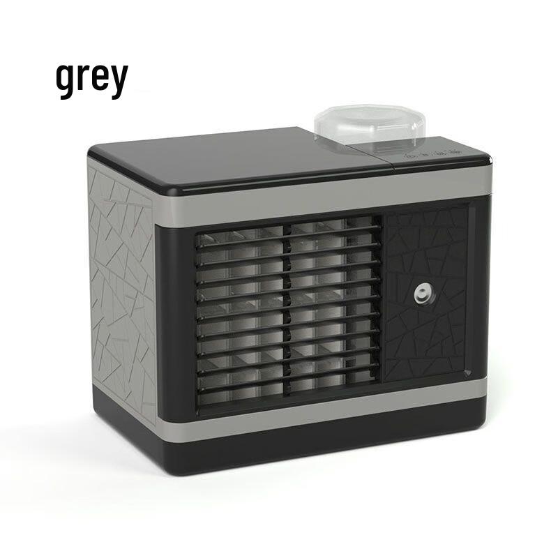 

Portable Mini Desktop Air Cooler Fan with Humidifier Plug-in