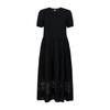 AnnaCo Minimalist Waist-Cinched Knit Dress