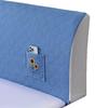 Peach Skin Velvet Fully Enclosed Dustproof Universal Headboard Protector