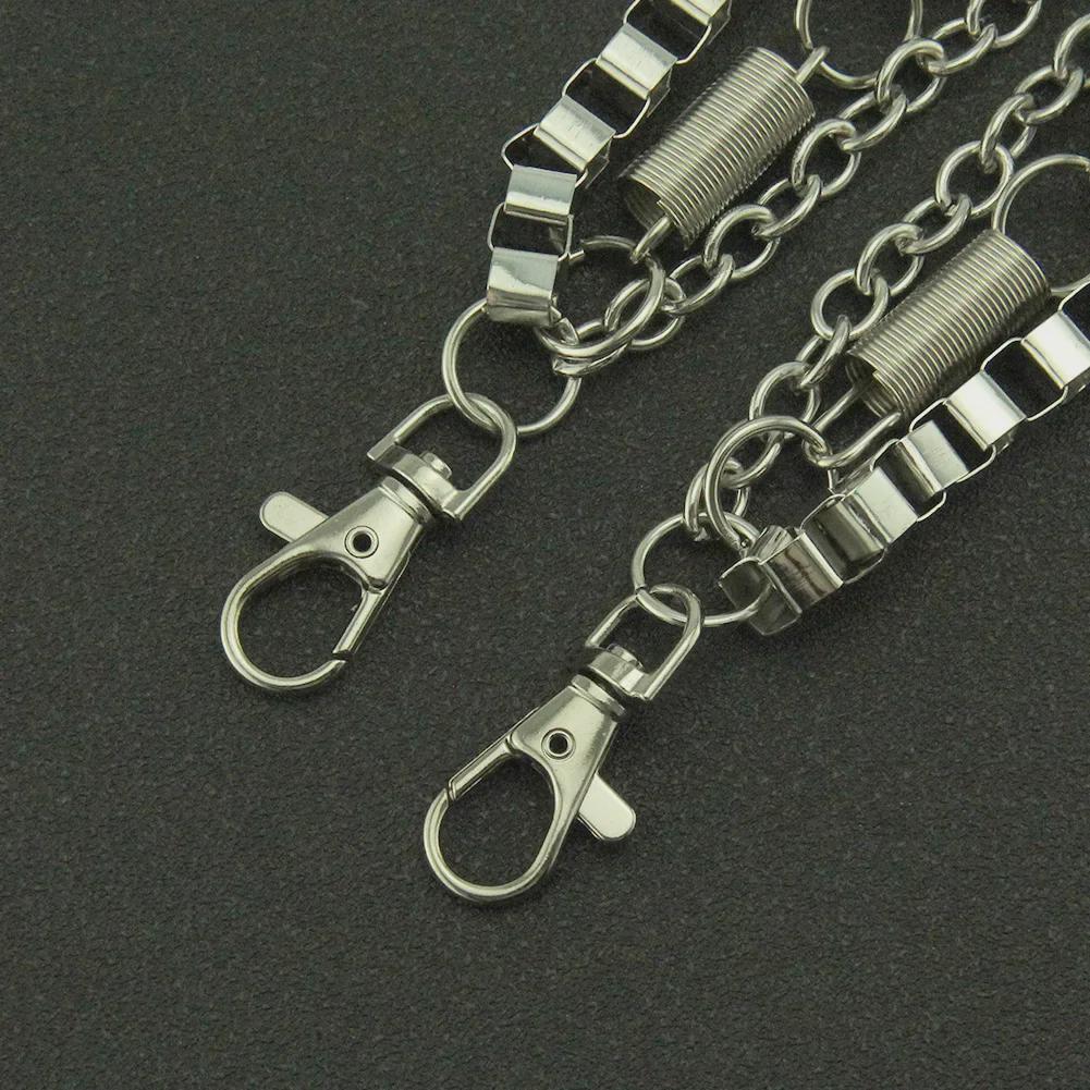 Skull Multi-Layer Hip-Hop Waist Chain: Stylish Bullet Design