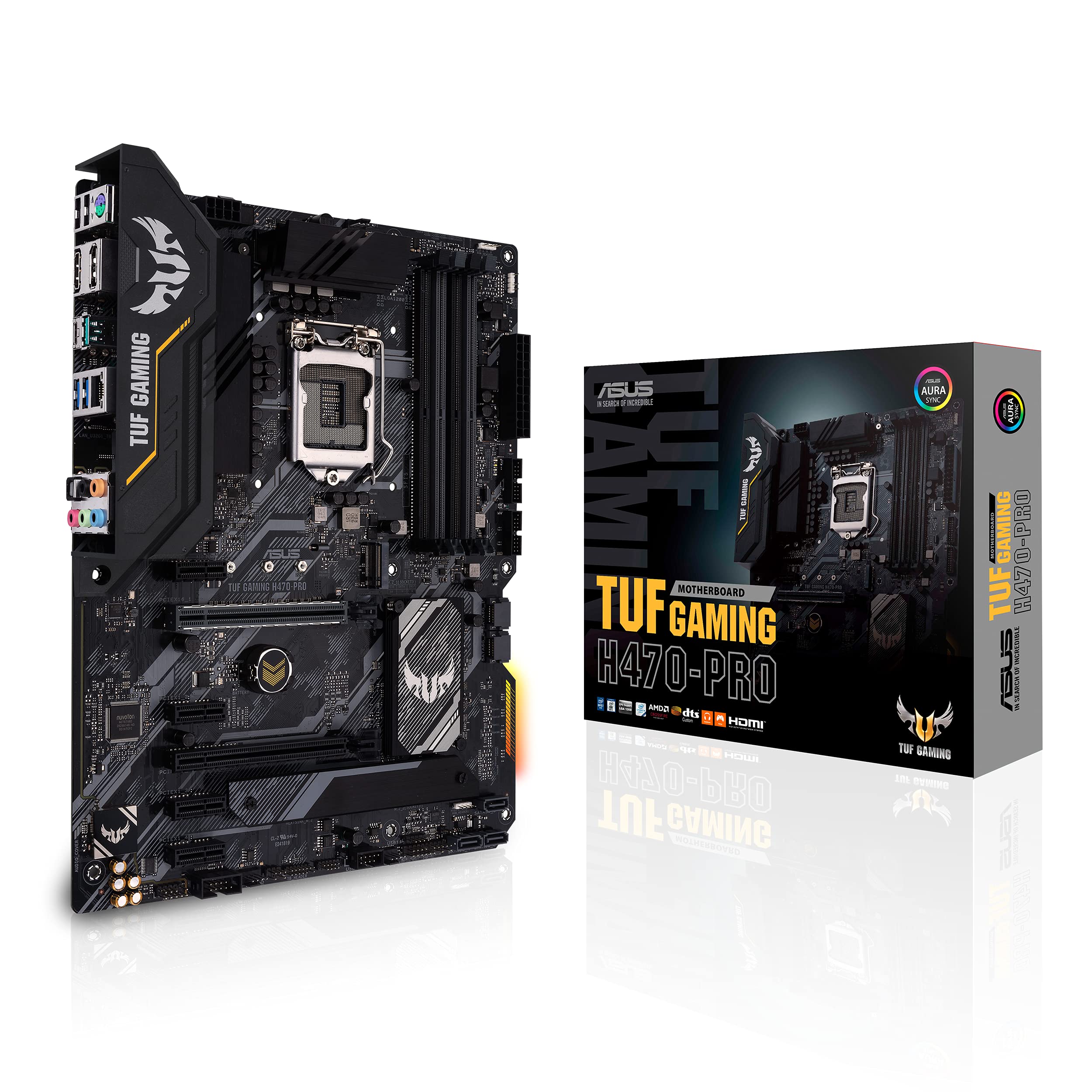 

ASUS INTEL H470 LGA1200 compatible motherboard TUF GAMING H470-PRO [ATX]