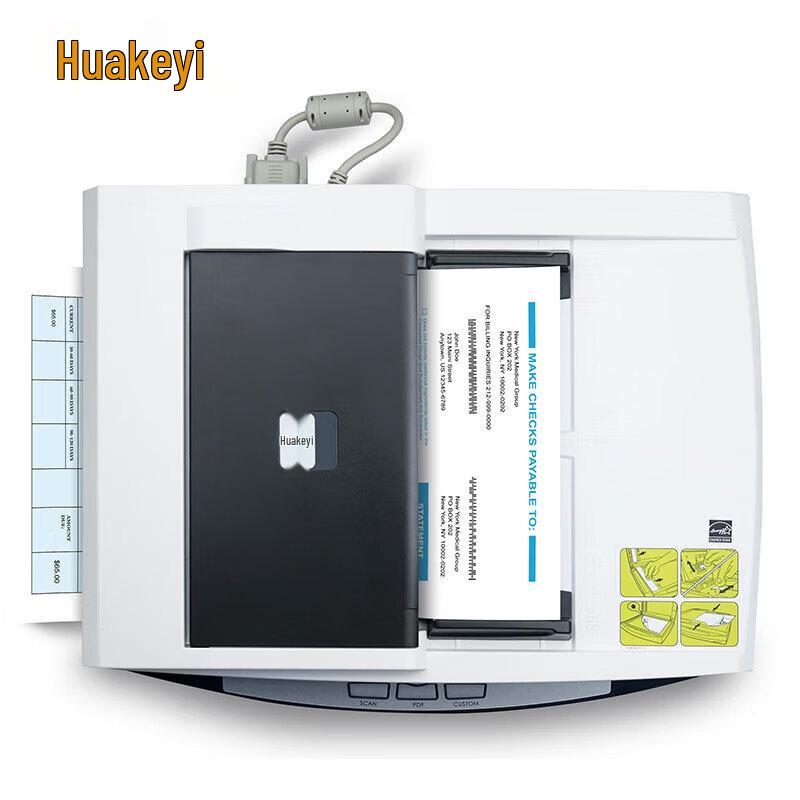Huakeyi PL3260 A4 High-Speed Dual-Platform Document Scanner CN plug (adapter included)