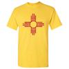 Flagge des Bundesstaates New Mexico - Souvenir für Heimatstolz Basic Baumwoll-T-Shirt - Gänseblümchen