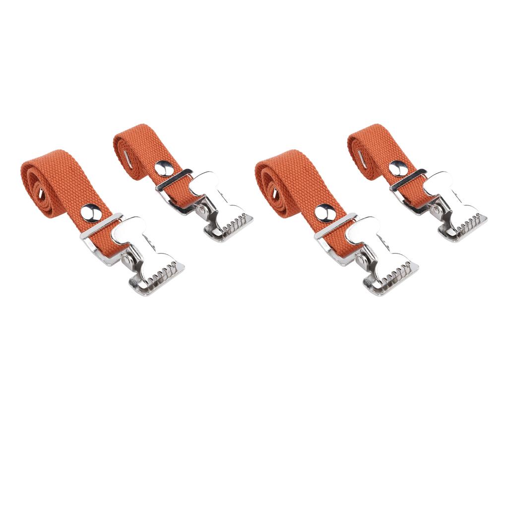4Pcs Drywall Stilts Straps Flexible Nylon Aluminum Alloy Buckle Adjustable Drywall Foot Band Straps