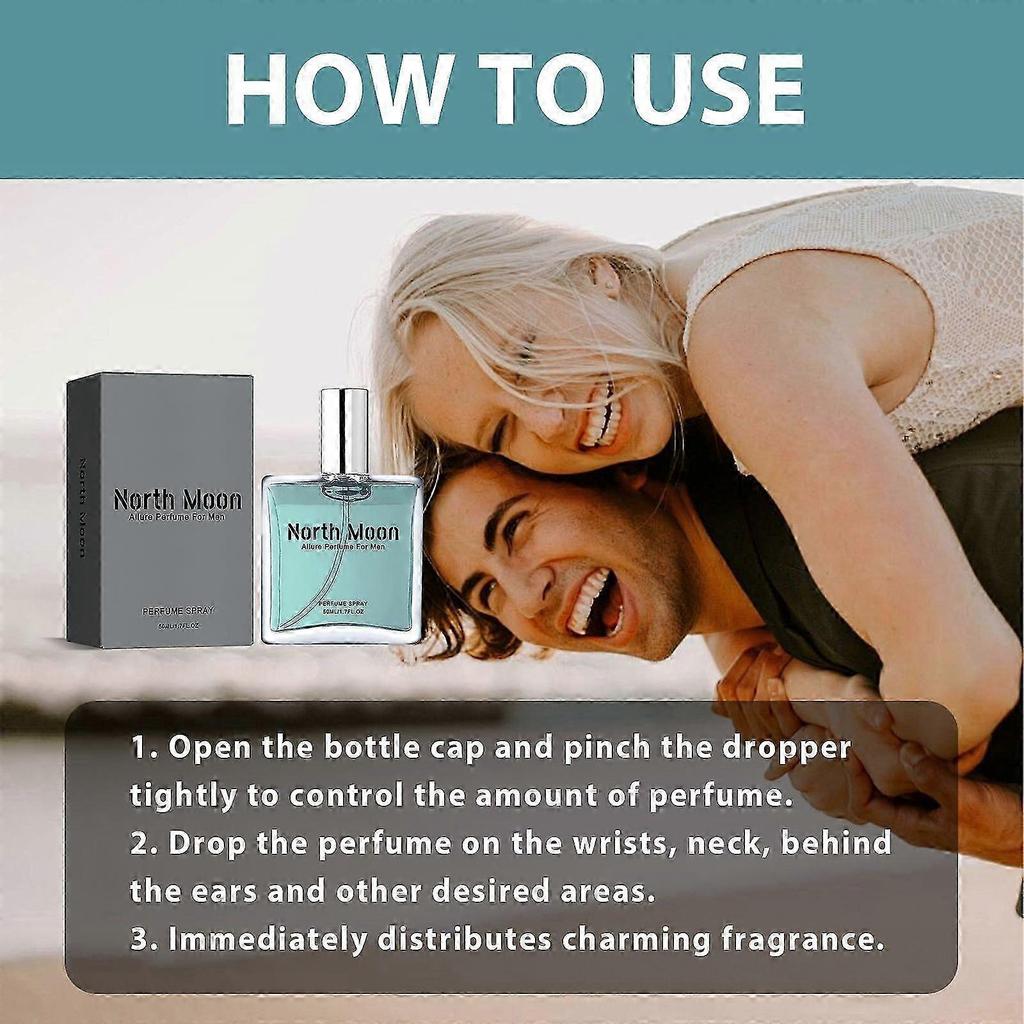 Pánský parfém Charm - Dlouhotrvající svěží vůně, Přírodní složky, Snadná aplikace, Zvyšuje přitažlivost & Sebedůvěru, Elegantní dárkové balení