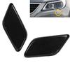 Front Bumper Headlight Washer Nozzle Jet Spray Cover Cap Black 5N0955109 5N0955110 Left Right For VW Tiguan 2008 2009 2010 2011