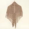 Retro Tassels Shawls Versatile Women Shawls Trendy Knitted Shawls  for Women