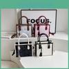 Chic And Fashionable Pu Tote Bag For Women Ideal For Daily Use Color Block Design