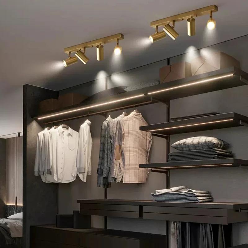 Modern with Spotlights LED Ceiling Lights for Living Room Bedroom Aisle Gallery Cloakroom Lamp Indoor Lighting Fixture Luster