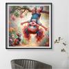 Diamond Painting Art 5D DIY Naughty Cute Little Girl With Cat Diamond Mosaic Apple Tree 5D Rhinestone Cross Stitch Home Decor