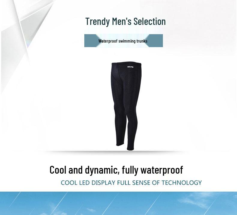 Herren Schnelltrocknende Sonnenschutzkurzbeinhose aus Haifischhaut für Tauchen & Surfen