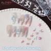 12 Grids/Box Aurora Nail Art Charms  Shell Starfish Mermaid Tail 3d Nail Art Accessories For A Dreamy And Oceanic Manicure Look