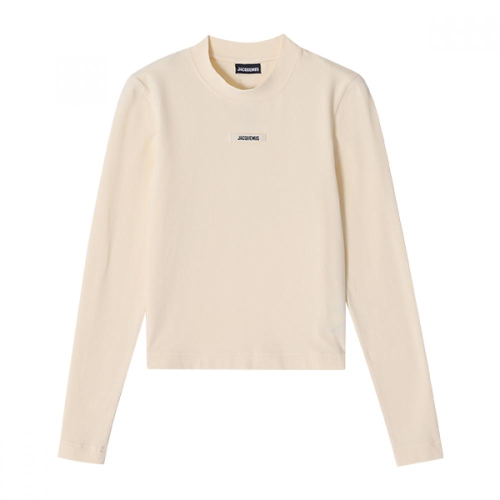 

JacquemuS 241jS155 2031 130 Le GloSS Логотип Женская футболка с длинным рукавом 241JS155-2031 130 (XXS)