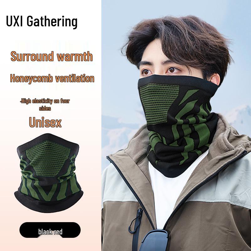 Thickened Breathable Winter Cycling Mask for Cold Protection - Ski, Motorcycle, and Outdoor Use