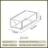 Desk Storage Box Mini Drawers Sticker/Jewelry Accessories Storage Box Transparent Cosmetic Storage Box Glasses Storage Box