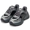 New MLB New York Yankees Height Increasing Breathable Low top Running Shoes Unisex Silver Black 3ARNSPE5N-50SID