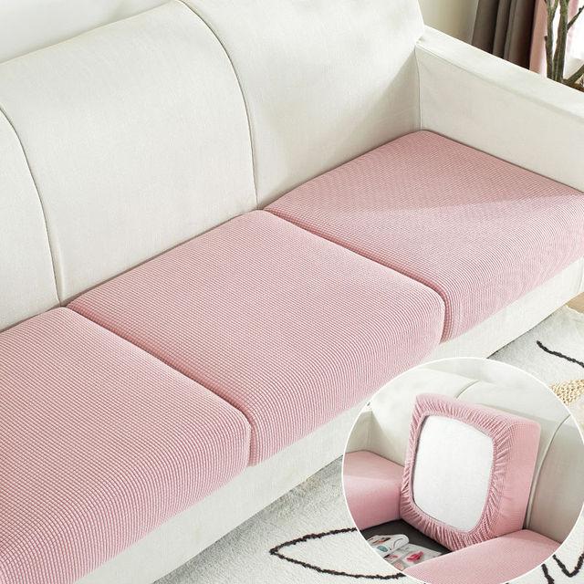 Thickened Plush-touch Sofa Cushion Cover Elastic All -Inclusive Living Room Sofa Cover Removable And Machine Washable Furniture Protective