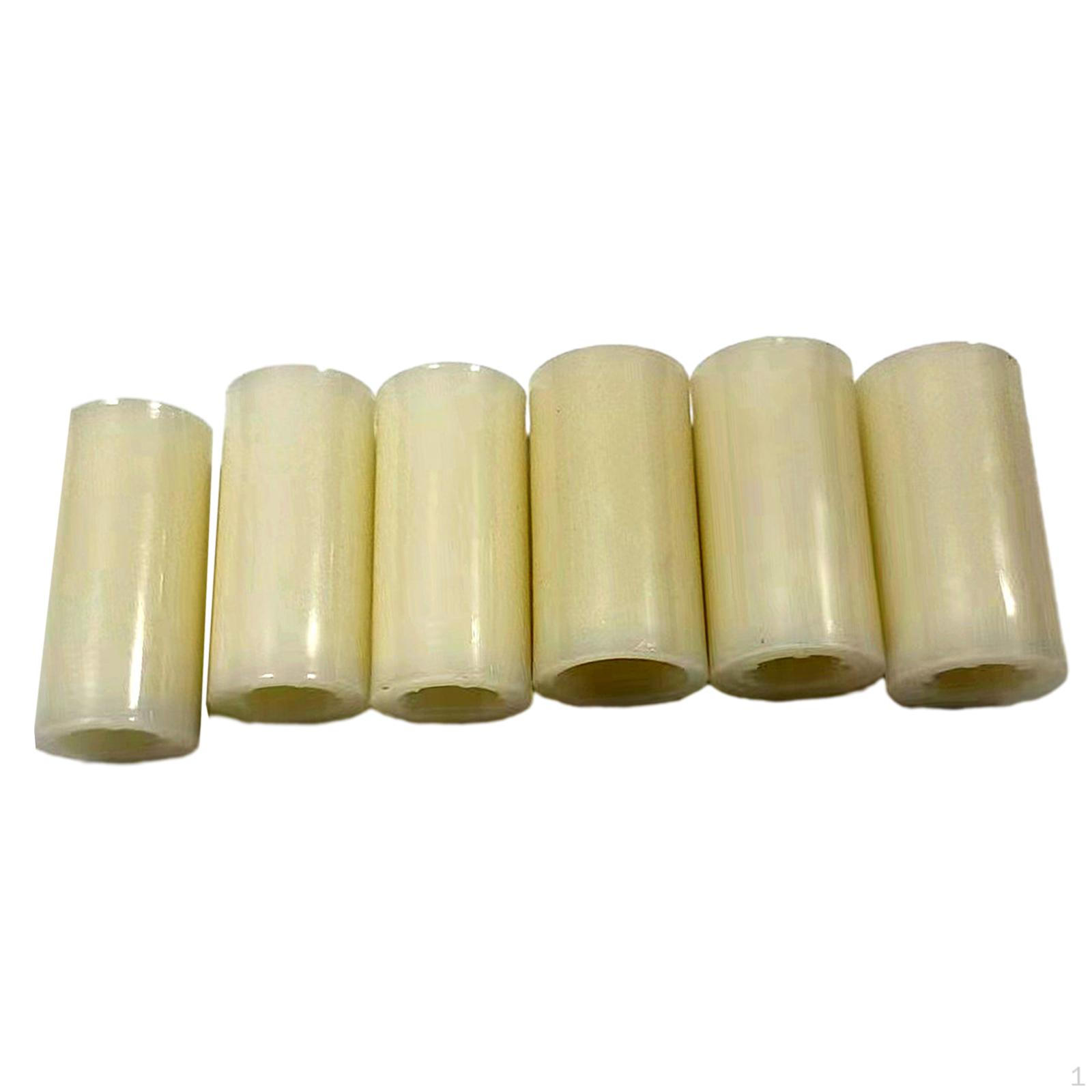 

6 шт. сменные наконечники для бильярдного кия 25 мм, портативные трубки для снукера и бассейна для 13mm