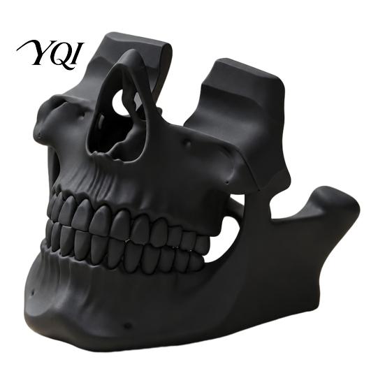 E-sports Room Accessories 3D Printed Skull Game Controller Holder, Head Stand for Cool Gaming Desk Decor Controller, Desktop Display Decor, Gamer Gift