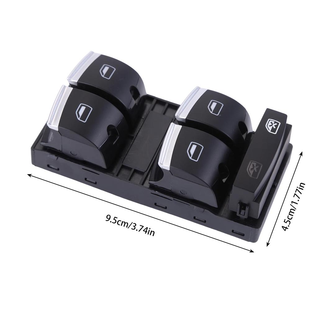 Left Front Window Lifter Switch Applicable for  A3 8P Q7 4LB 4F0959851H