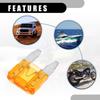 Partuto 50pcs Mini 5AMP APM/ATM Universal Car Fuse Blade Style