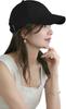 UV Sun Protection UV and Light Deep [Little&More] Women's Hat, Protection, [100% Blocking, UPF50+] (Black, Fit)