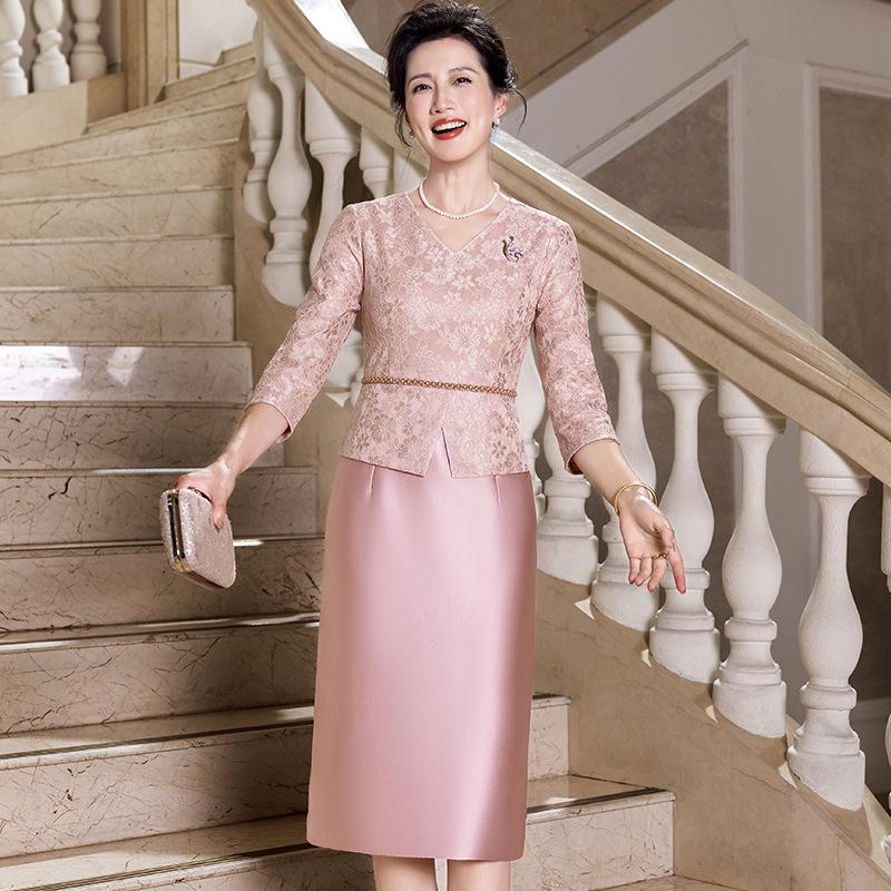 Elegant Wedding Banquet Dress 2025: Versatile Young Style for Mothers, Ideal for Daily Wear or Special Occasions
