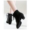 Damen Latin Ballroom Schuhe Tango Jazz Salsa Tanzen Hohe Absätze Trainingsschuh Mädchen Modern Social Dance Sneaker Stiefel