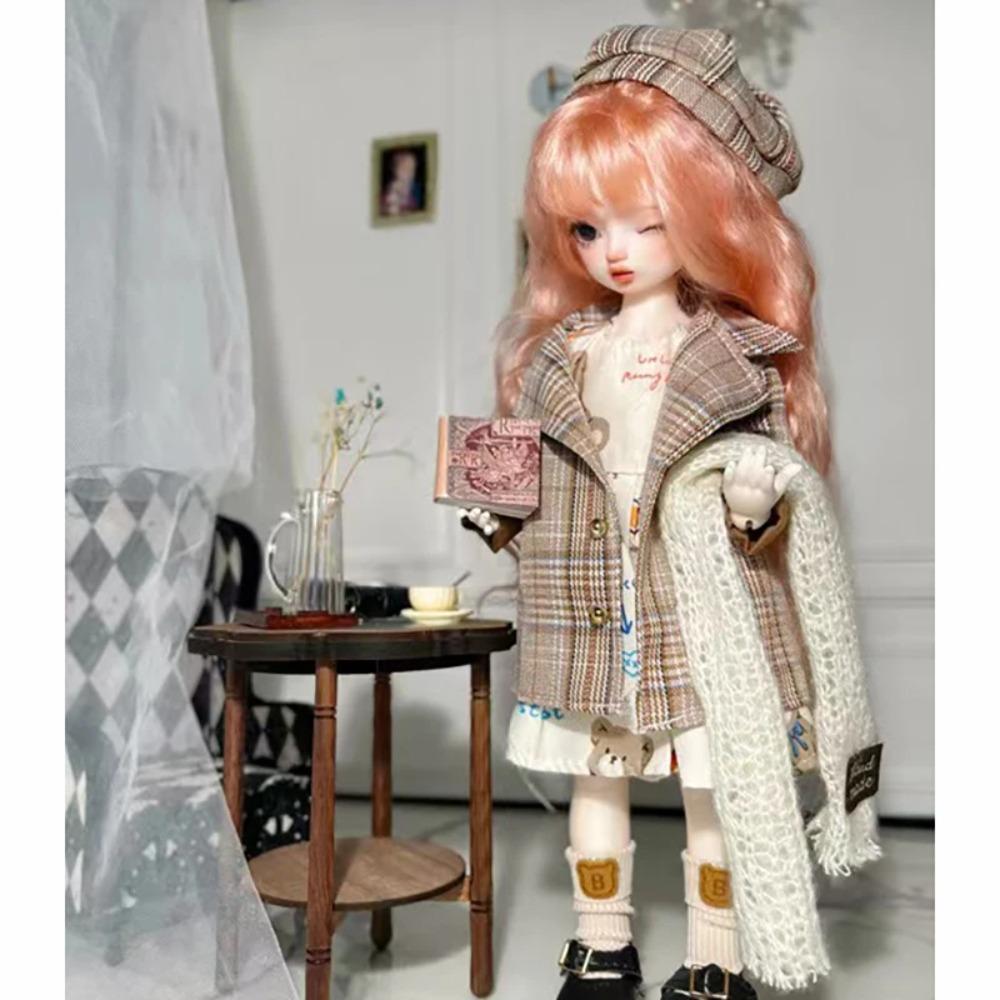 

Модная Милая Повседневная Одежда для Куклы 30 см 1/6 BJD Набор Наряда для Куклы Платье Принцессы Игрушка для Девочки Подарок Аксессуары для Куклы Праздничный Подарок