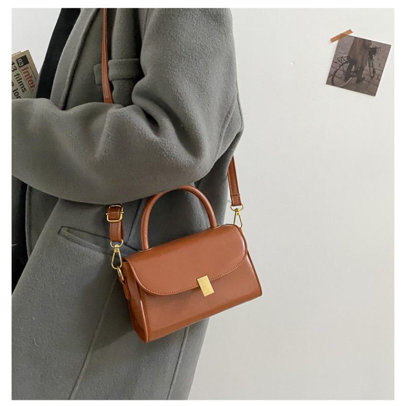 Simple Fashion Square Crossbody Bag for Women Thin Strap Shoulder Handbag