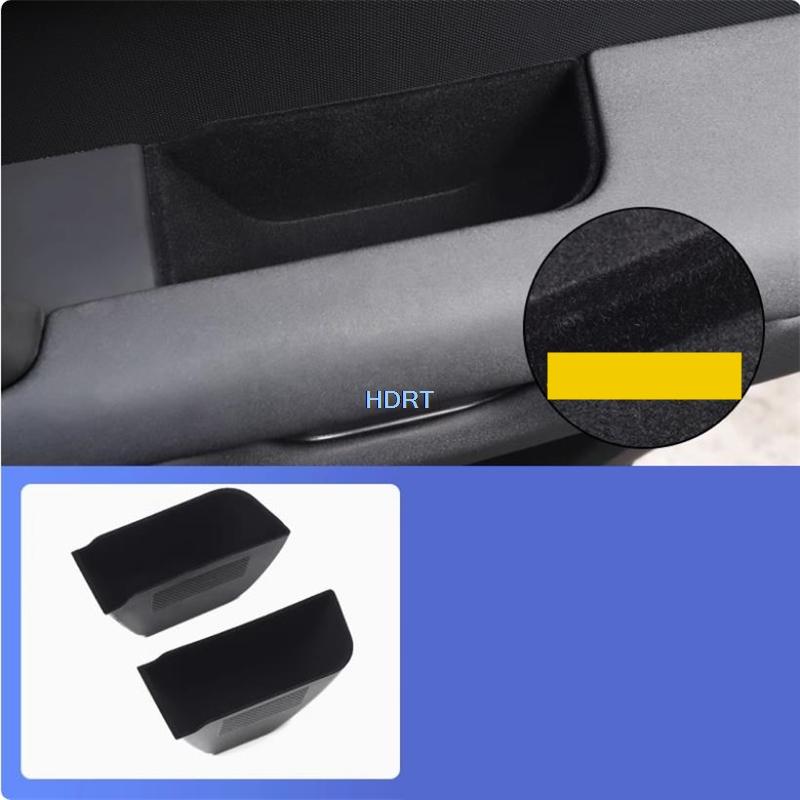 Fit For Land Rover Defender  + Car Styling Front Door Armrest Glove Frame Storage Box Cover Protector Decoration Accessories