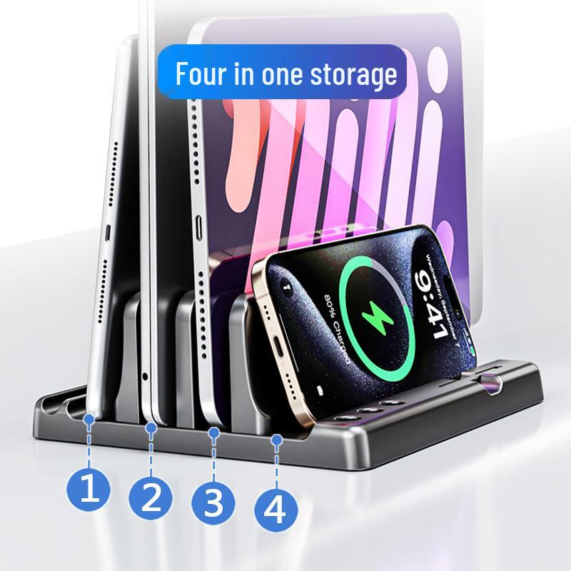 Laptop & Tablet Vertical Stand for MacBook and iPad Storage