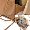 Tote bag large capacity women's leather new handbag women's niche versatile commuter shoulder bag bag