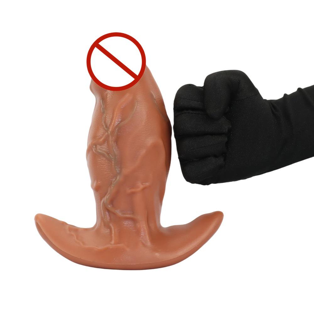 Realistic Wearable Silicone Dildo with Foreskin, Soft Veins, and Large Size for Men and Women