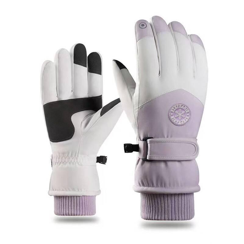 Unisex Wintersport-Handschuhe: Rutschfest, Touchscreen-kompatibel für Radfahren & Bergsteigen