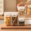 Versiegeltes Glas Lebensmittelqualität Stapelbares Design Küchenaufbewahrungsbox Verdickt Feuchtigkeitsdicht Mehl Zucker Gewürz Aufbewahrungsbehälter