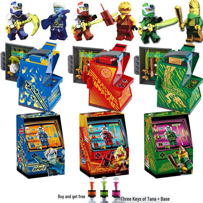 Phantom Ninja Boy Educational Building Blocks - Empire Energy Assembly 1st Street Arcade Toy